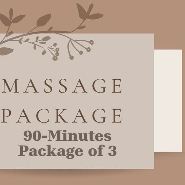 90 Minute package of 3 at Upper Level Massage in Rutland, VT